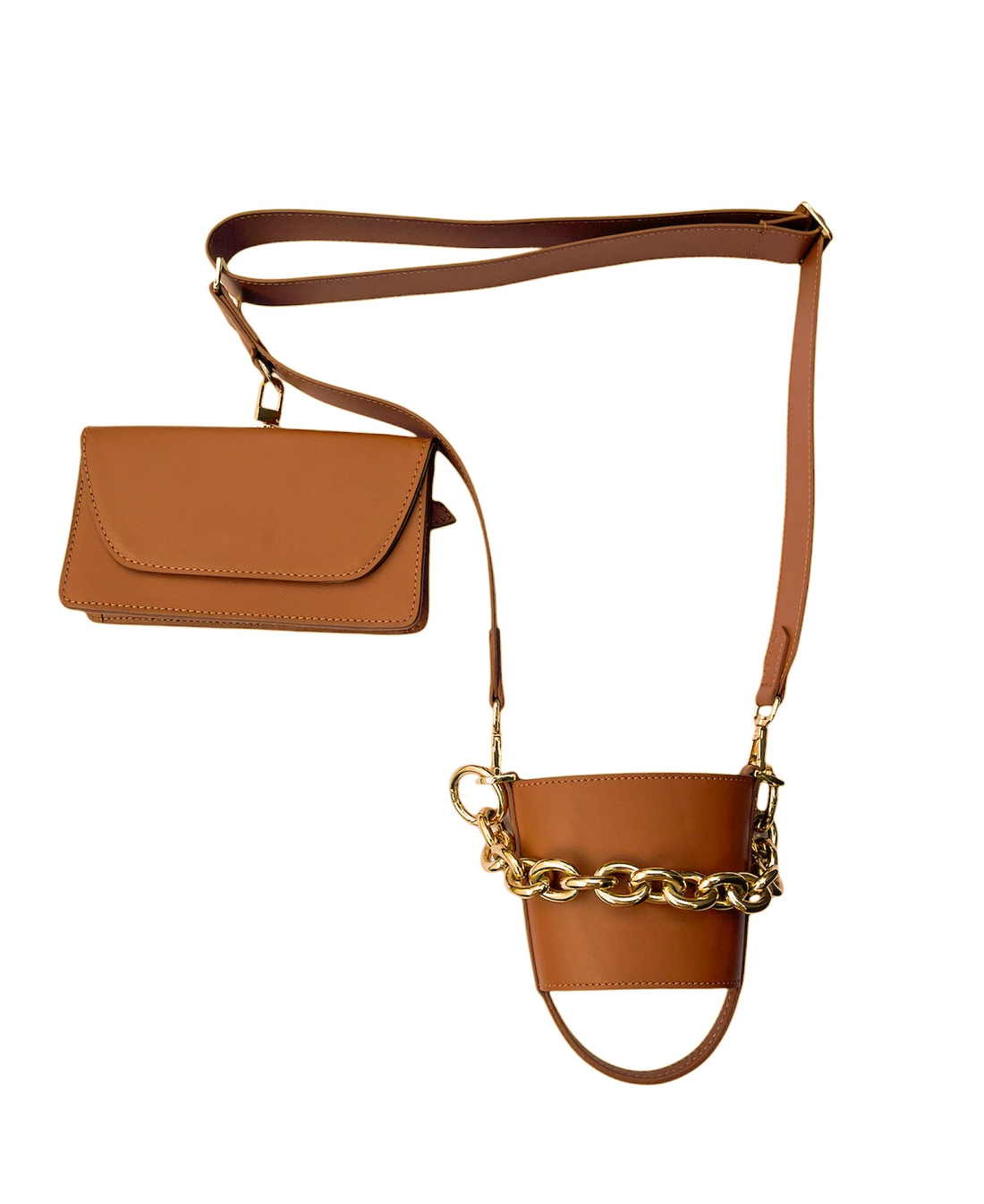 Lotus Bag,  Termos - Şişe Taşıma Çantası Kahverengi